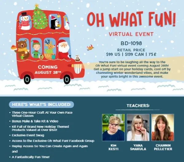 Oh What Fun - Virtual Class Kit 1