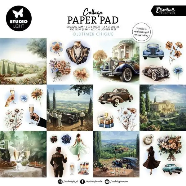 Oldtimer Chique Essentials - Paper Pad 1