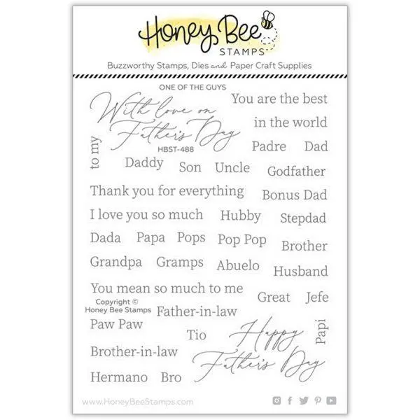 One Of The Guys - Clear Stamps 1