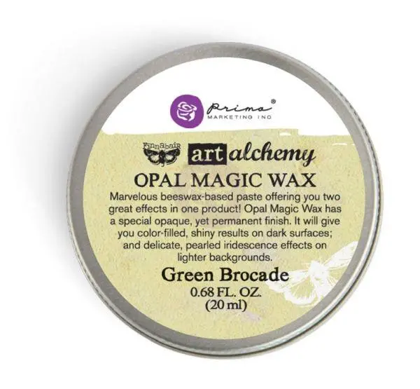 Opal Magic Wax - Green Brocade 1