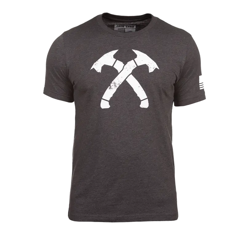 Original Distressed Crossed Hawks Tee 1