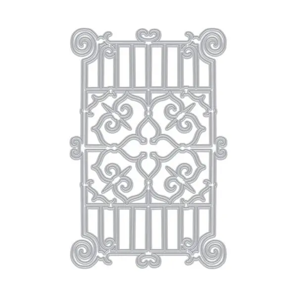 Ornate Gatecover Plate Die 1