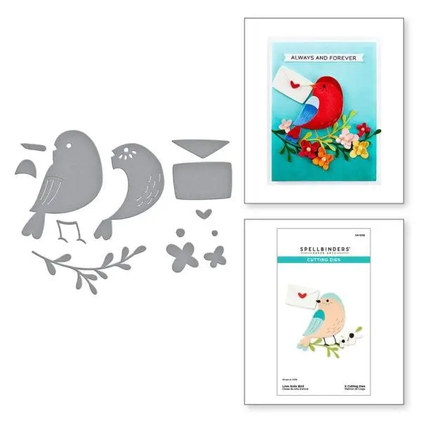 Out And About Collection - Love Note Bird Dies 1