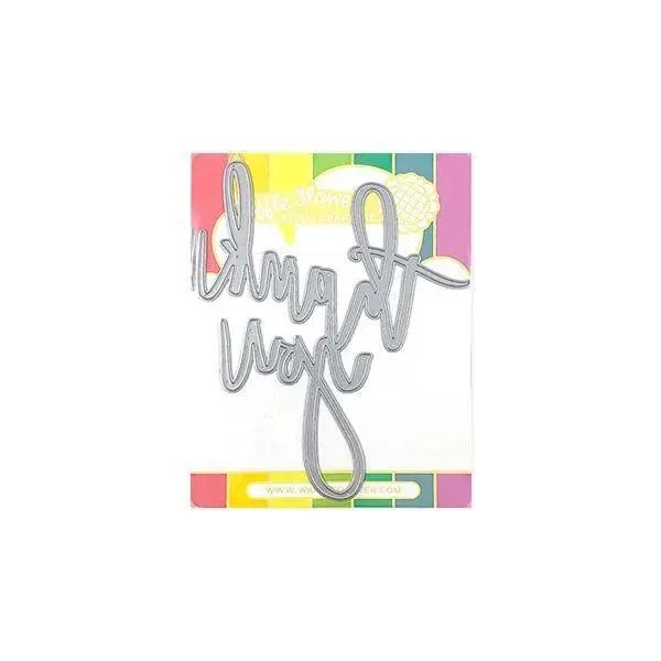 Oversized Thank You Die 1