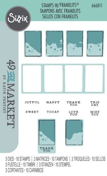 Painted Palettes - Stamp & Die Set 1