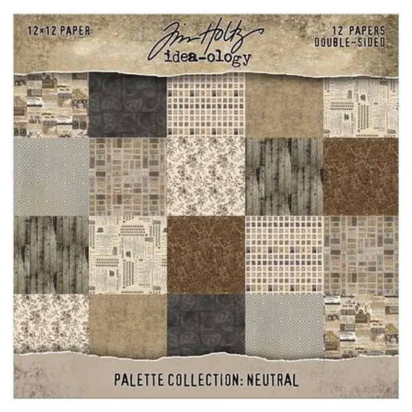 Palette Collection -  12X12 Paper Pad - Neutral 1