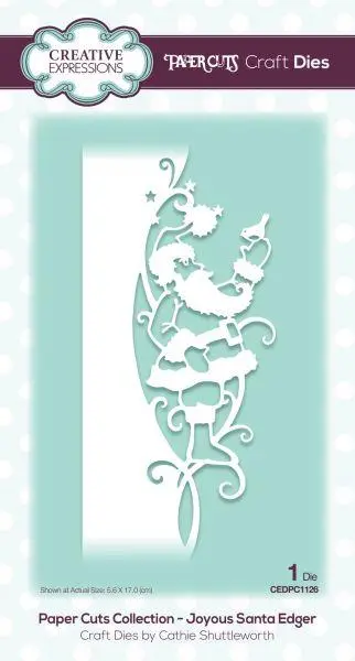 Paper Cuts Collection - Joyous Santa 1