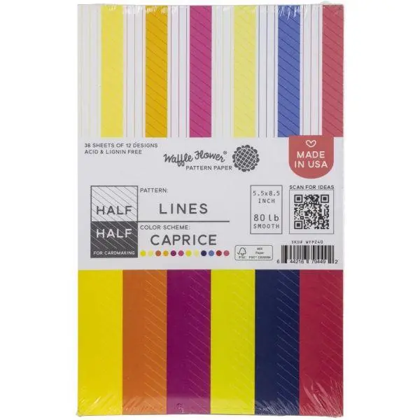 Paper Pad - Half Lines/Capri 1