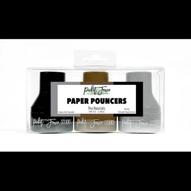 Paper Pouncers - 3 Pack - Neutrals 1