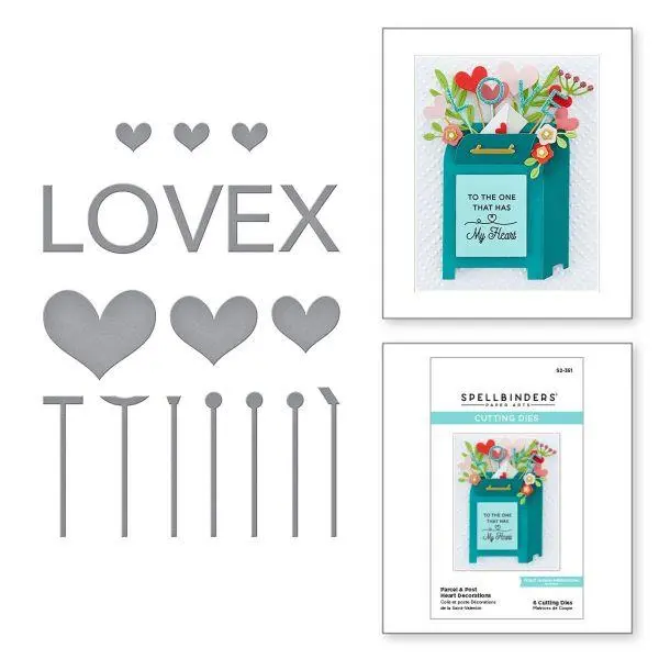 Parcel & Post Collection - Parcel & Post Heart Decorations 1