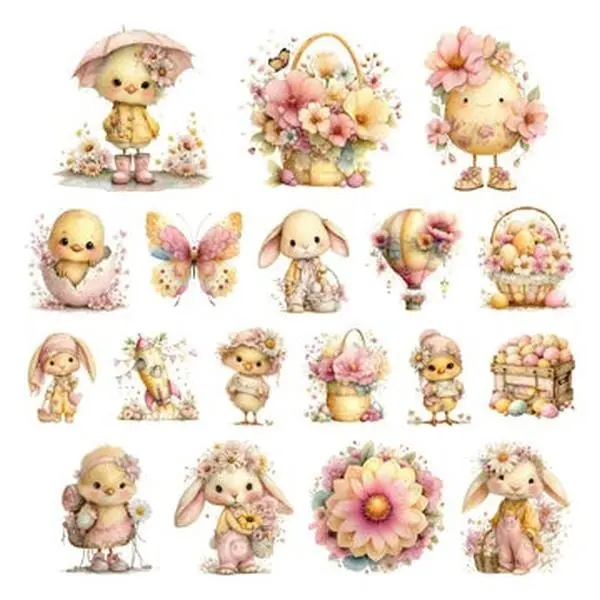 Pastel Easter Ephemera 1