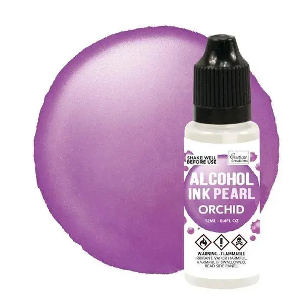 Pearl Alcohol Ink - Orchid 1