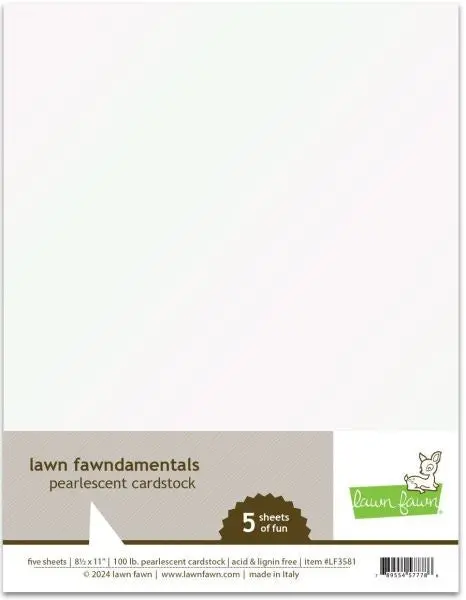 Pearlescent Cardstock 1