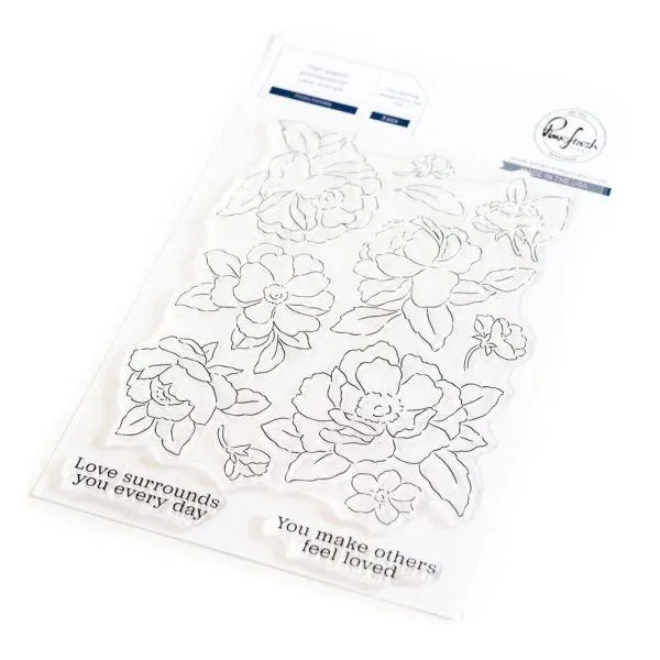 Peony Fantasy - Clear Stamps 1