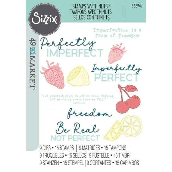 Perfectly Imperfect - Stamp & Die Set 1