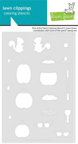 Pick Of The Patch - Coloring Stencil 1