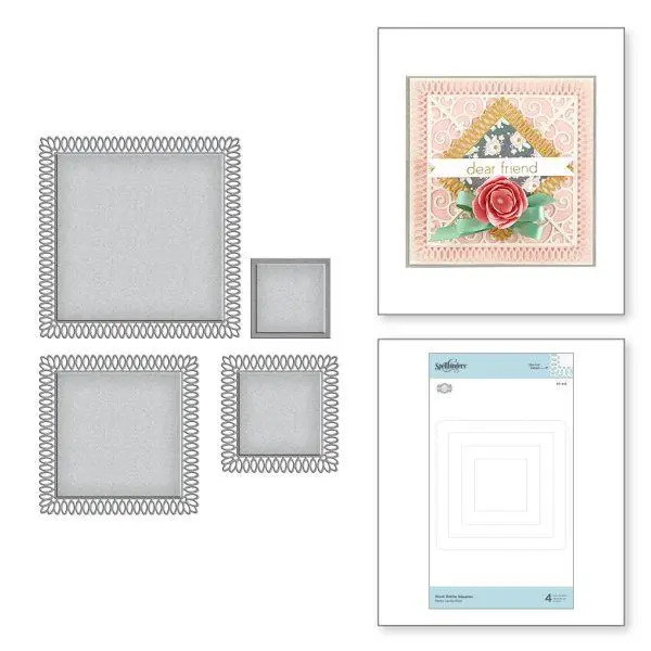 Picot Petite Squares Dies 1