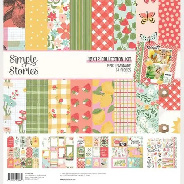 Pink Lemonade - 12X12 Collection Kit 1