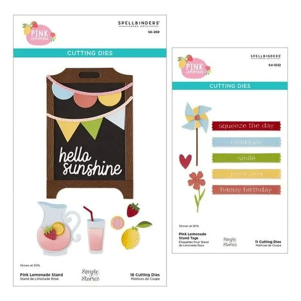 Pink Lemonade Die Bundle 1