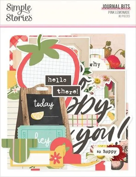 Pink Lemonade - Journal Bits & Pieces 1