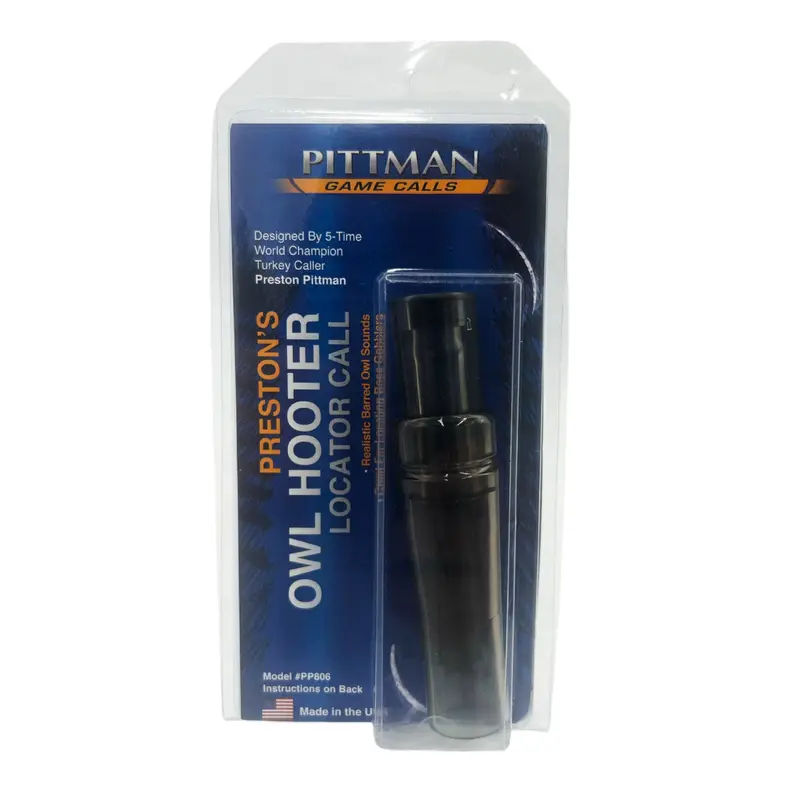 Pittman - Preston's Owl Hooter Locator Call 1