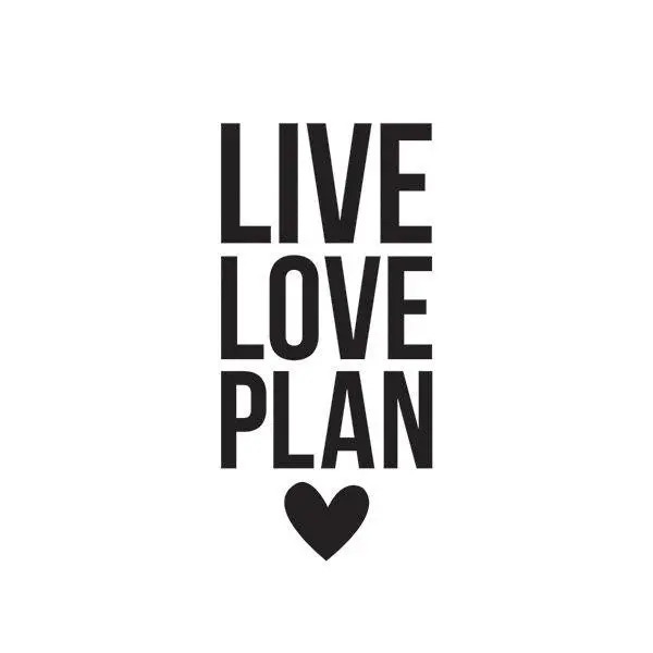 Planner Decal - Live Love Plan 1