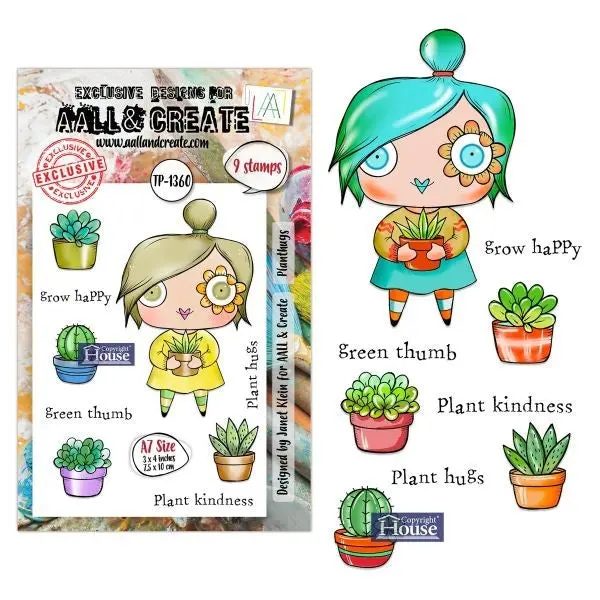 Plant Hugs - Clear Stamps 1