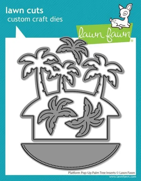 Platform Pop-Up Wave Palm Tree Inserts - Dies 1