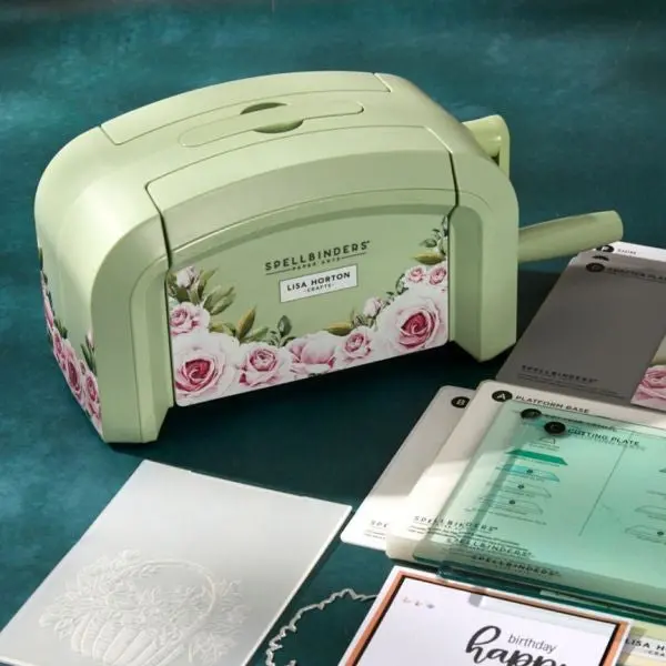 Platinum Six Die Cutting Machine - Lisa Horton Special Edition Sage Green 1