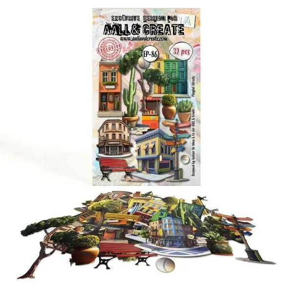 Playful Streets - Ephemera Die Cuts 1