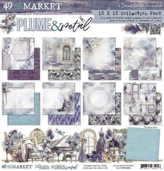 Plume & Petals - 12X12 Collection Pack 1