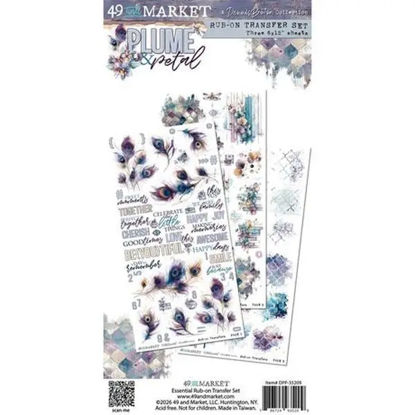 Plume & Petals - Blendable Rub Ons 1