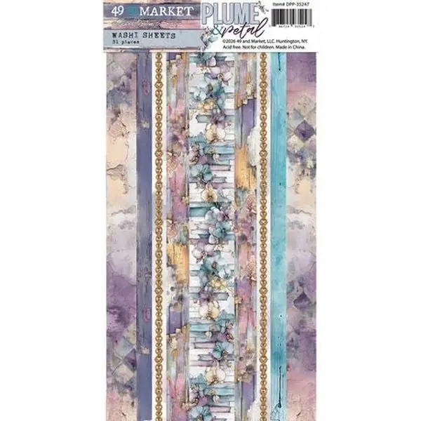 Plume & Petals - Washi Tape Sheets 1