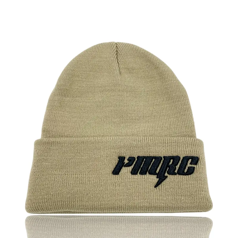 Pmrc Lightning Tan Beanie 1