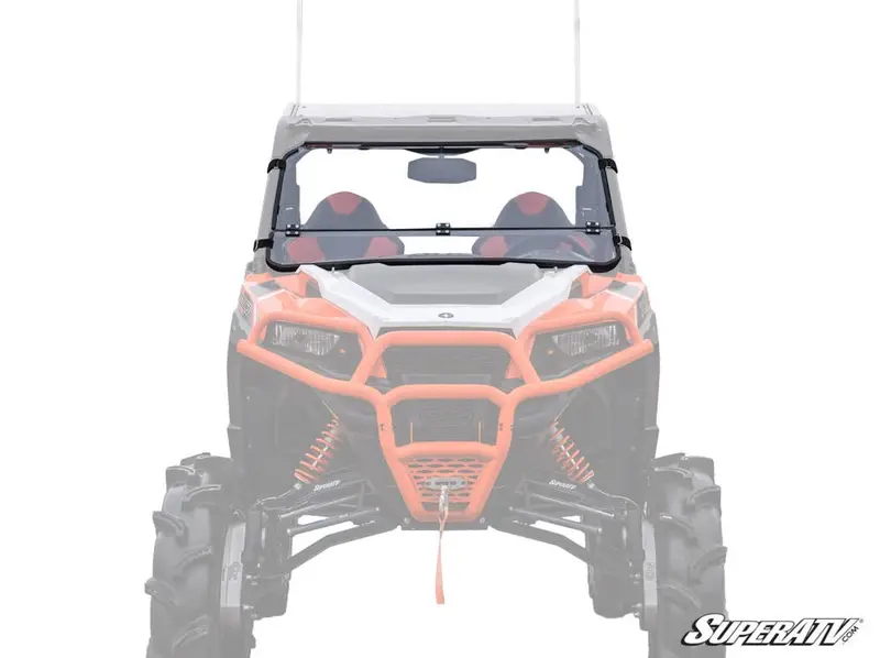 Polaris General Scratch Resistant Flip Down Windshield 1