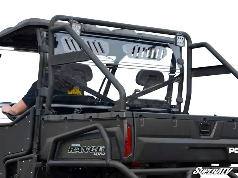 Polaris Ranger Full-Size 500 Vented Full Rear Windshield 1