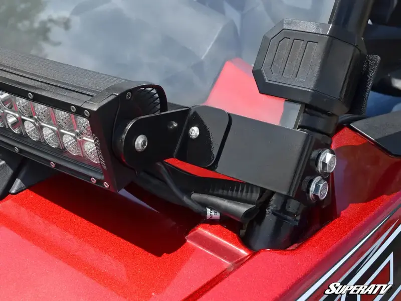 Polaris Rzr 30" Light Bar Mounting Bracket - Flush To Hood 1