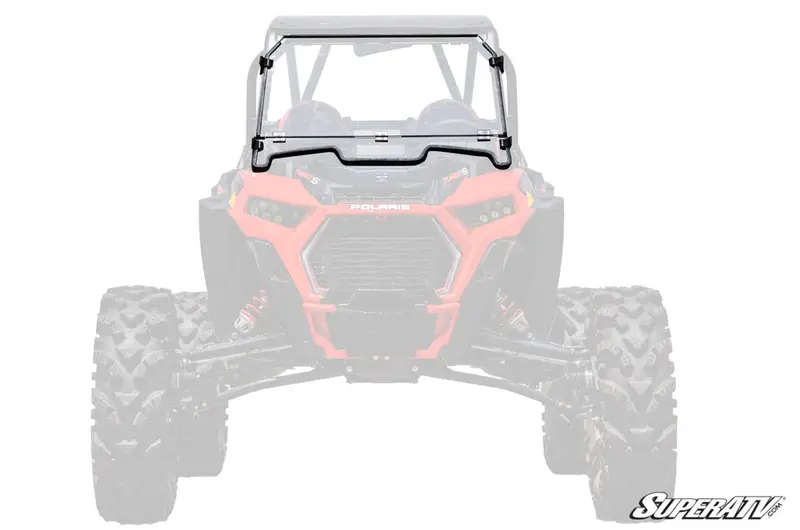 Polaris Rzr Xp Turbo S Scratch Resistant Flip Down Windshield 1