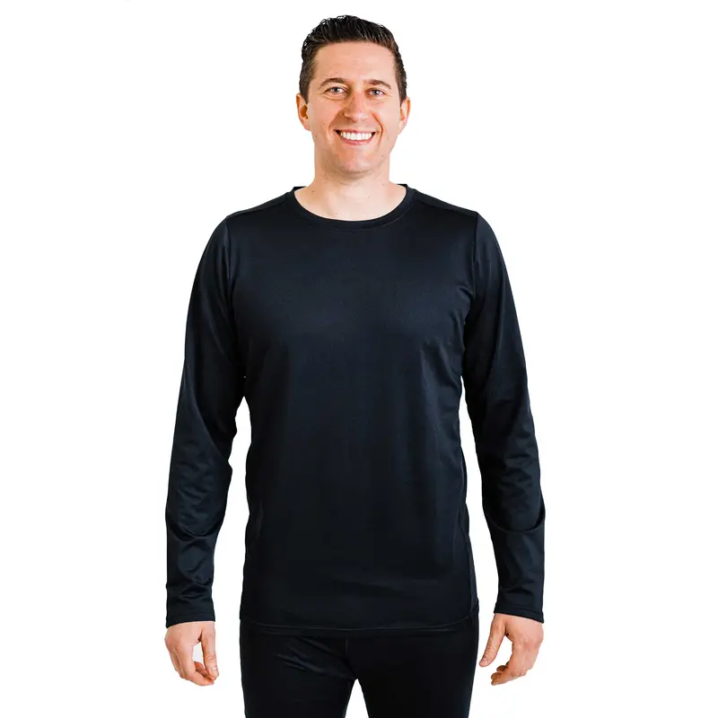 Polarmax Men's Micro Fleece Crewneck Base Layer 1