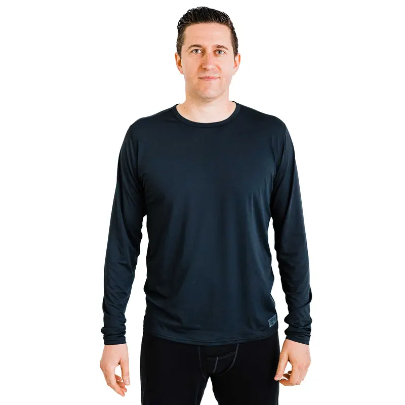 Polarmax Men's Single Layer Crewneck Base Layer 1