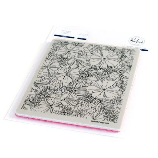 Poppy Mix - Cling Stamp 1