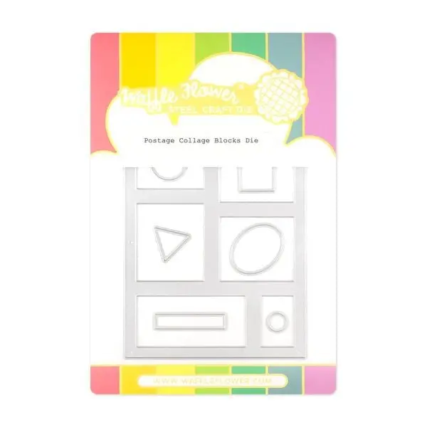 Postage Collage Blocks Die 1