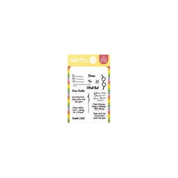 Postage Collage Dear Santa Clear Stamps 1