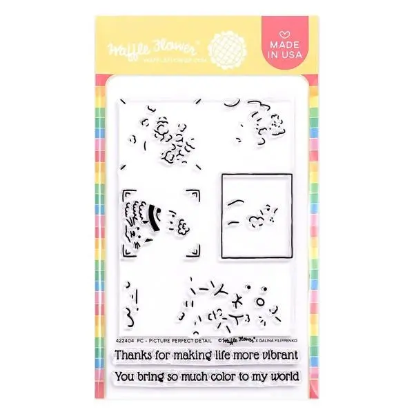 Postage Collage - Picture Perfect Detail - Clear Stamps 1