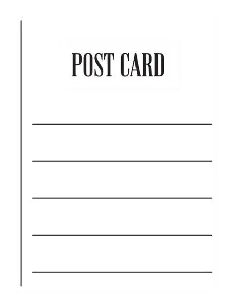 Postcard - Clear Stamp 1