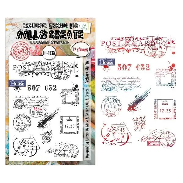 Postcard Shuffle - Clear Stamps 1