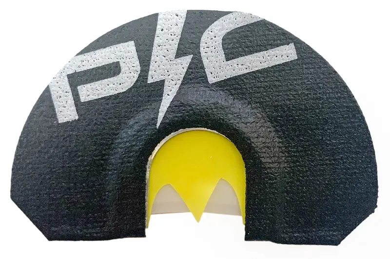 Power Calls Mini Yelper Diaphragm Call Turkey Sounds Black/Yellow 1