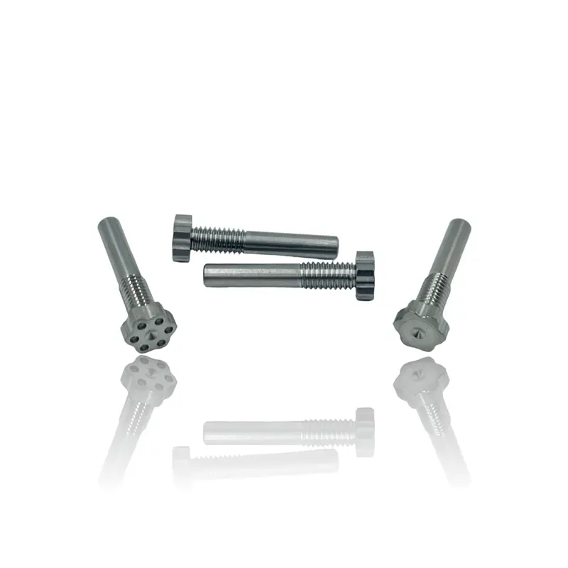 Premium Titanium Lower Shock Screw Set 1