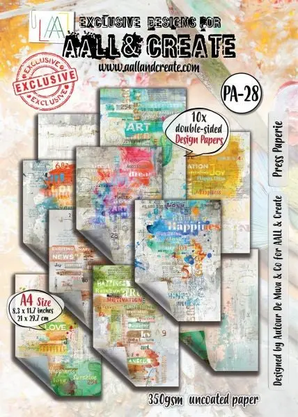 Press Paperie - A4 Design Paper 1