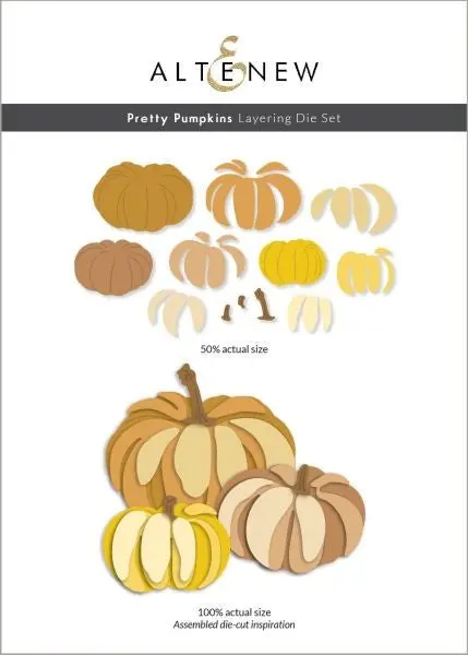 Pretty Pumpkins Layering Die Set 1